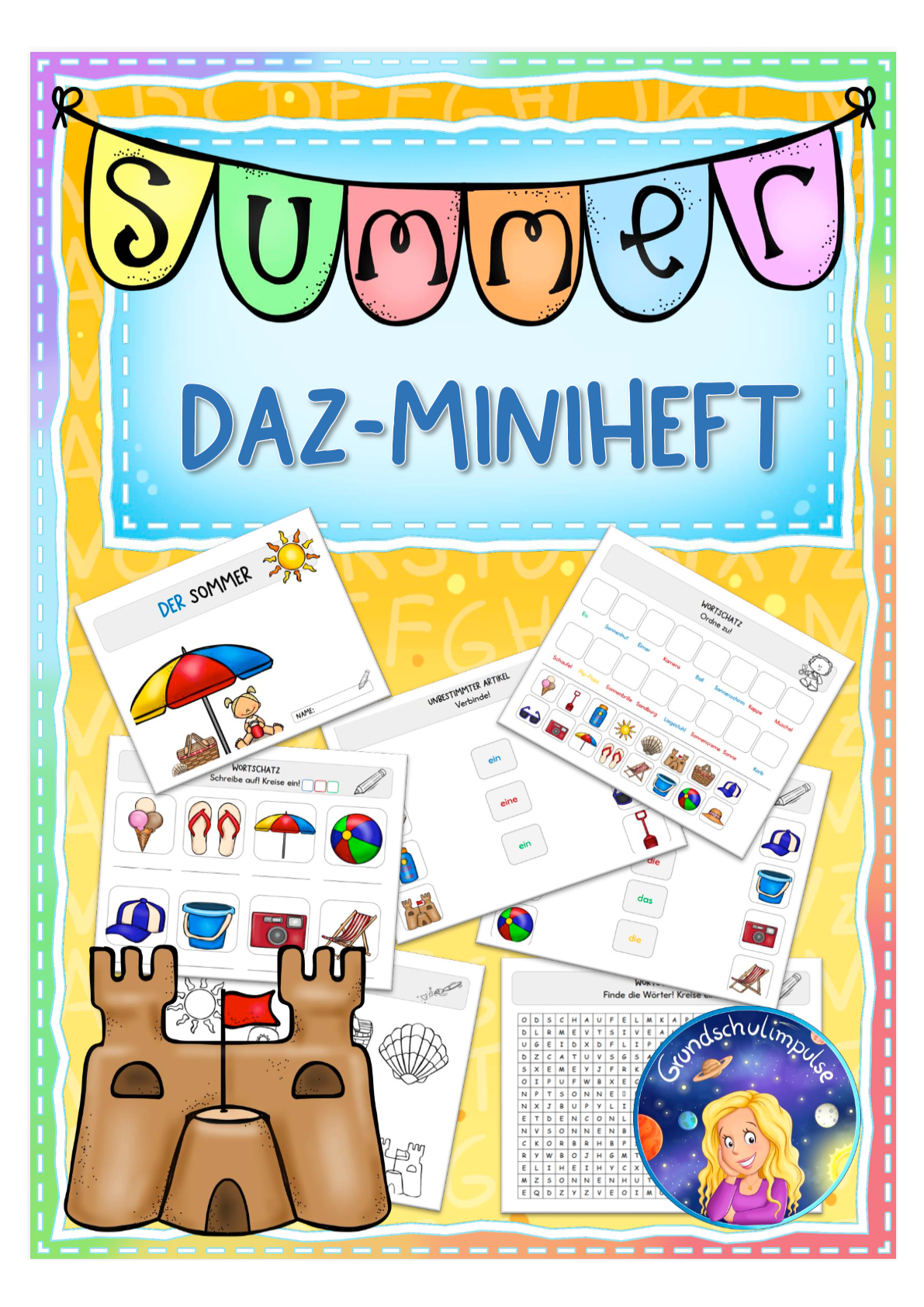 Der Sommer - Miniheft (DaZ/DaF)
