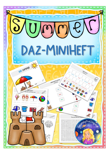 Der Sommer - Miniheft (DaZ/DaF)