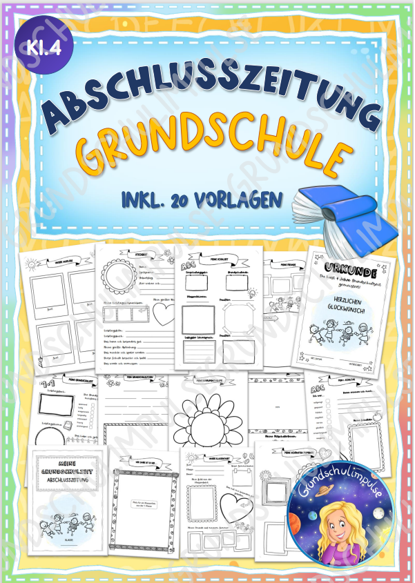 Abschlusszeitung Grundschulzeit Klasse 4 Grundschulimpulse abschlusszeitung-grundschulzeit-klasse-4-grundschulimpulse