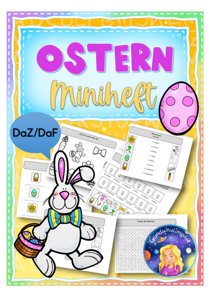 DaZ/DaF: Miniheft Ostern/Frühling