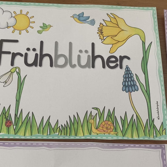 Unterrichtsreihe Frühblüher Grundschule