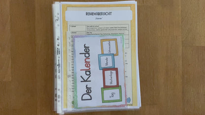 Das Jahr - Unterrichtsreihe (Klasse 1+2) oder DaZ