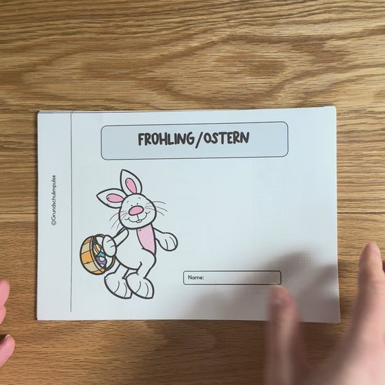 DaZ/DaF: Miniheft Ostern/Frühling