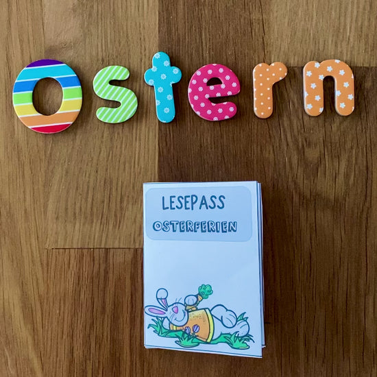 Lesepass für die Osterferien in der Grundschule