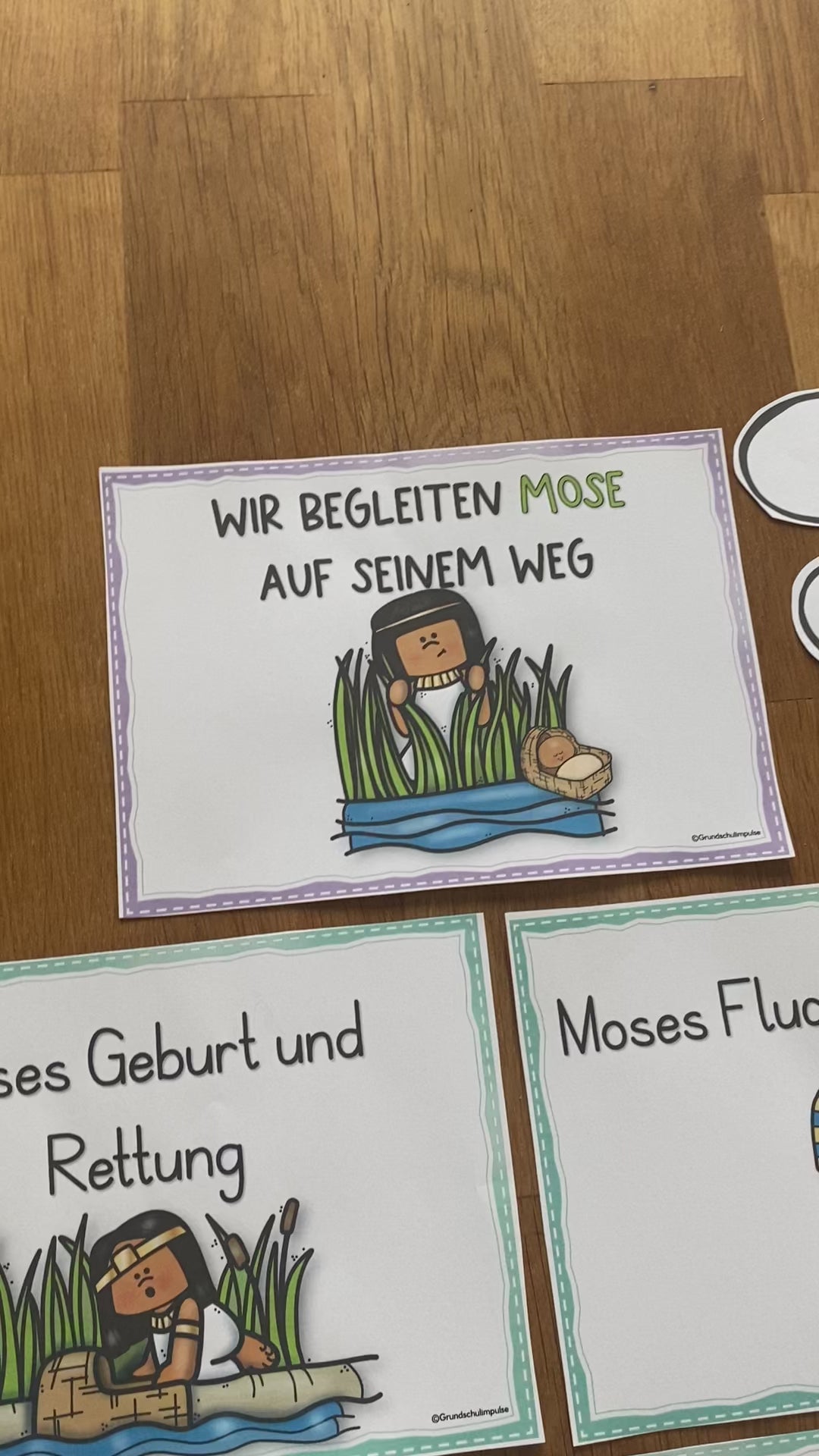 Unterrichtsreihe Mose Grundschule